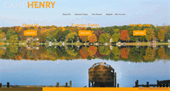 Desktop Screenshot of camphenry.org